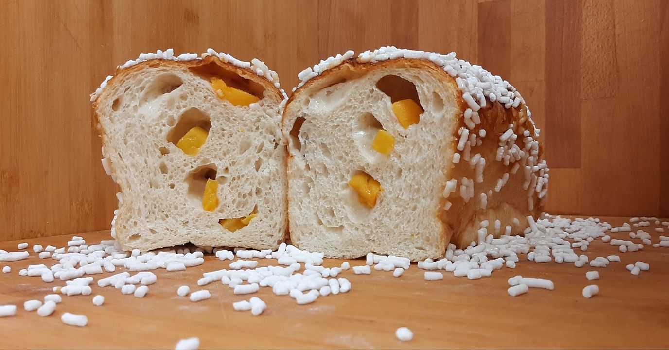 Cominciamo bene la giornata con una colazione golosa: la ricetta del #Panmattino alle pesche di 