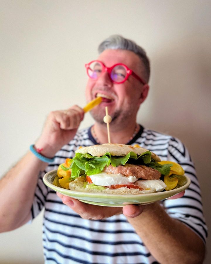 oggi ho usato l’ hamburger di @vitellodicasavercelli per mixare tradizioni arabe e ricette mediterranee.?
La 